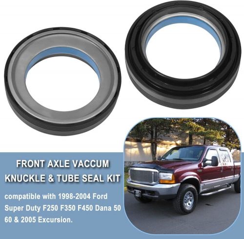 For 98-04 ford f250 f350 superduty dana 50 &amp; 60,front axle knuckle tube seal set