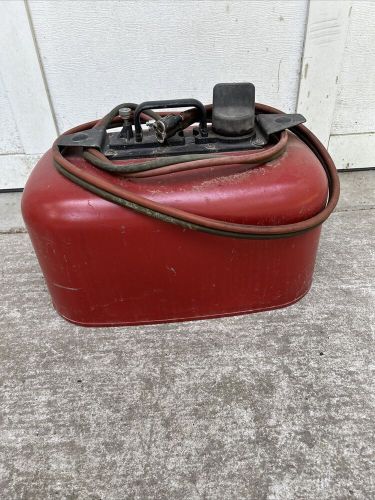 Vintage omc johnson outboard dual line pressure gas tank