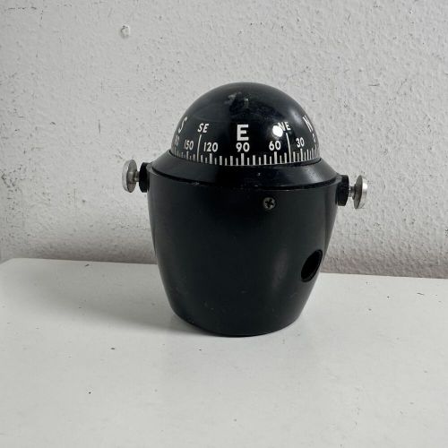 Vintage airguide chicago 66-b black navigational marine boat spherical compass