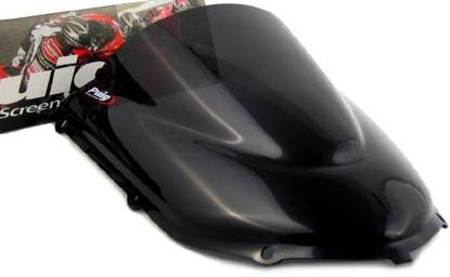 Puig racing windscreen dark smoke for kawasaki zx-10r zx10r 2004-2005