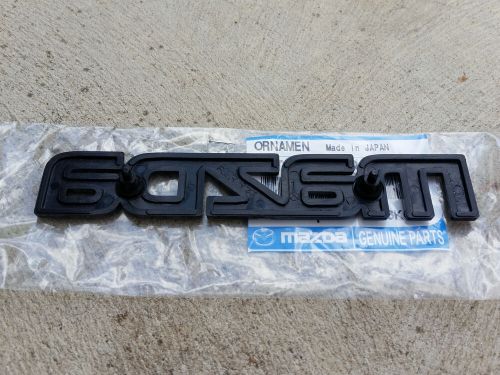 Mazda sa22c rx7 series 3 rear badge new