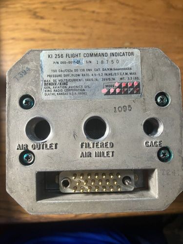 Bendix king ki 256 flight command indicator (untested)