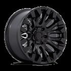 Fuel d831 quake 18x9 +1 6x135 wheels, rim package with tire cooper