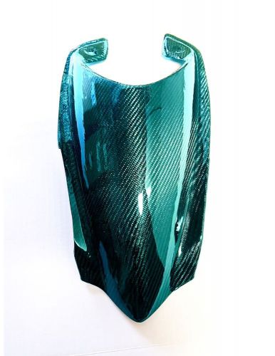 For honda trx90 2006-2024 front fender hood cover real carbon fiber aqua