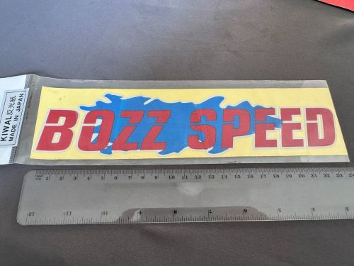 New car quality sticker decals bozz speed aero jdm bozz speed - rear spoilers