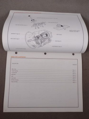 Eaton fuller illustrated parts list fs-6105/fs-6005 series p-587-r2 may 1990