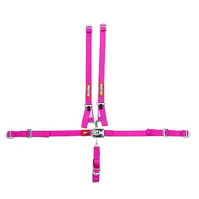 Racequip 709089rqp - 5pt harness set jr ll pink