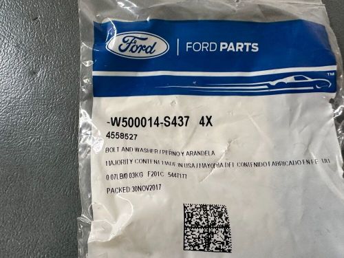 Ford oem nos w500014-s437 crankshaft position sensor bolts 2x 2022-2024 maverick