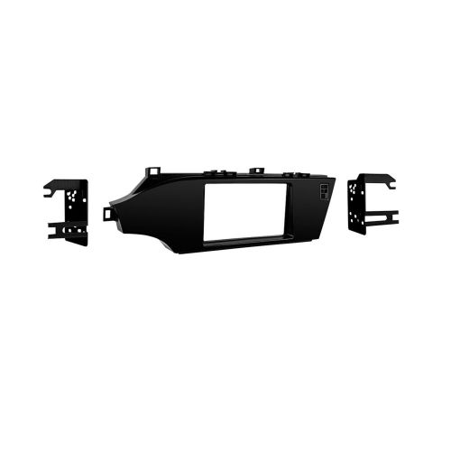 Metra 95-8244hg - double din gloss black stereo dash kit