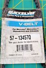 Mercury marine quicksilver mercruiser 57-13457q v-belt 29&#034; oem boat