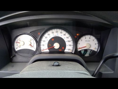 Speedometer cluster mph black trim fits 06 dakota 438224