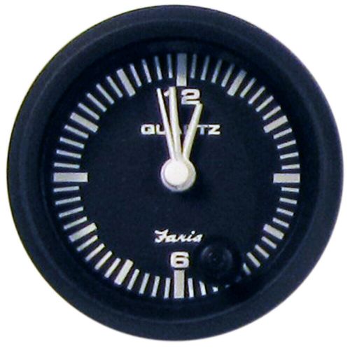 Faria beede 12825 faria 2&#034; clock - quartz [analog]