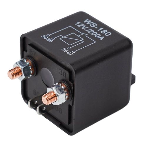 12v isolator relay 1x accessories car dual battery over 200a power switch