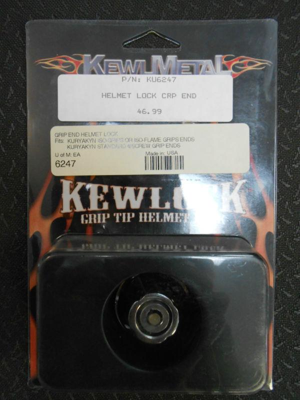 Kewl metal grip end helmet lock 