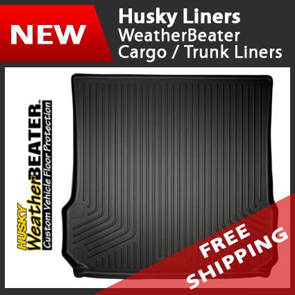 2013 infiniti jx35 husky weatherbeater all weather cargo trunk mat liner black