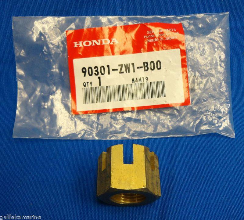 Honda outboard motor prop propeller nut bf75-bf225 90301-zw1-b00  1999+