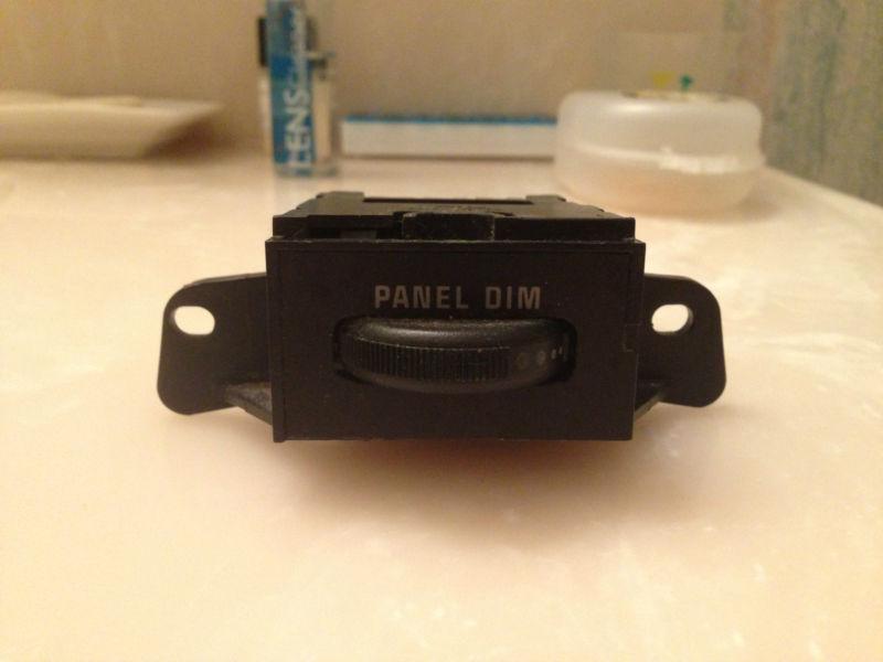 1987-1993 ford mustang oem dash panel dimmer switch control