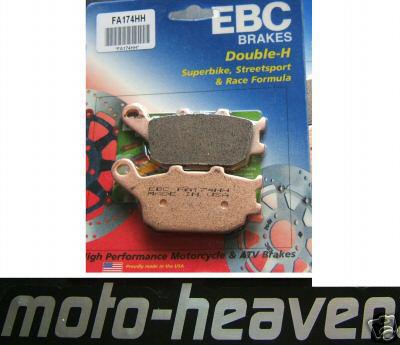 Suzuki ebc fa174hh rear brake pads gsx650 gsx1250 gsf1250 gsx 650 gsf 1250