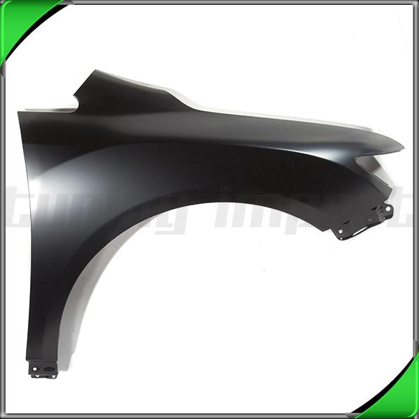 Right passenger side front fender to1241230 primed steel 2009-2012 toyota venza