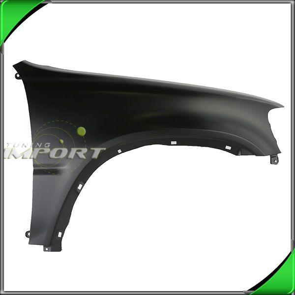 1997-2001 honda crv passenger right front fender primed black steel replacement