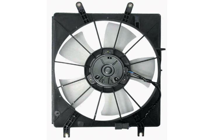 Replacement radiator cooling fan assembly 04-06 acura tl 3.2l v6 19030rdaa01