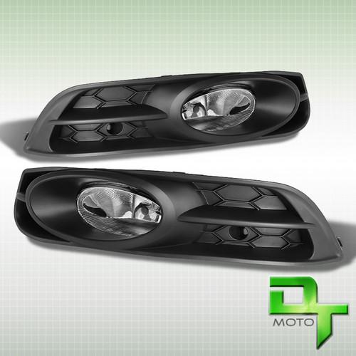 12-13 honda civic 2dr coupe bumper driving fog lights lamps w/harness and switch