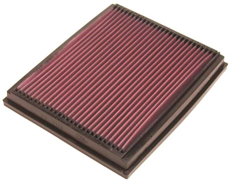 K&n filters 33-2149 - air filter; panel; h-1 1/8 in.; l-8.25 in.; w-9 13/16 in.