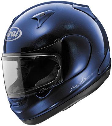 New arai signet-q full-face adult helmet, diamond blue, large/lg