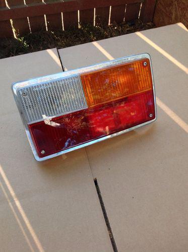 1977 volvo 244 3 panel tail light tail lamp passenger side oem old square style 