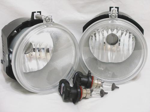 05 grand cherokee commander dakota driving fog light lamp rl h pair w/bulbs new