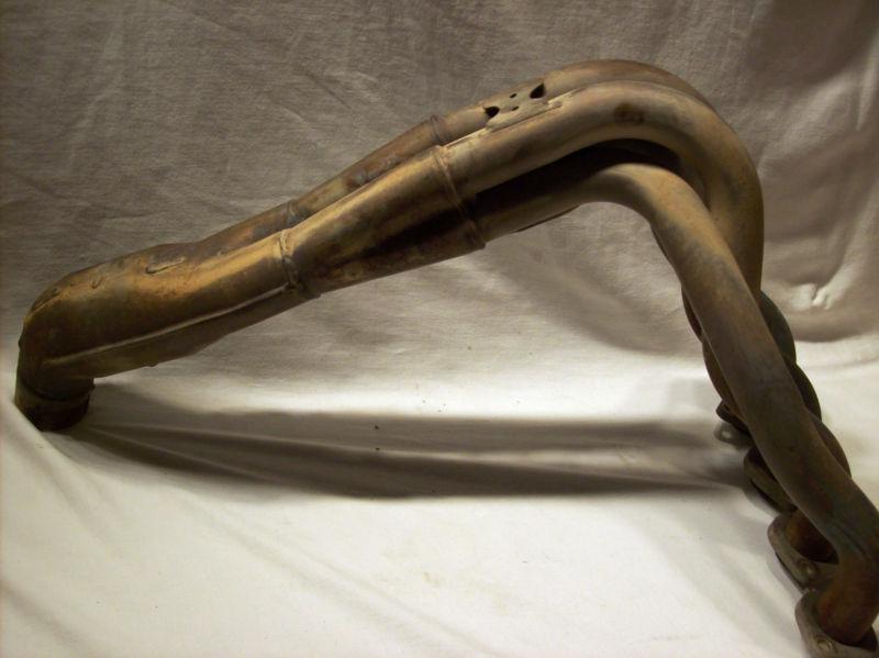 2005 2006 kawasaki zx6r 636 05-06 ninja oem exhaust header head pipe nice!