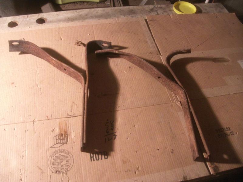 1957 ford fairlane front bumper brackets