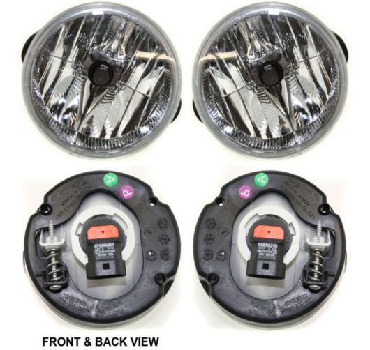 04 jeep grand cherokee driving fog lights lamps pair set new