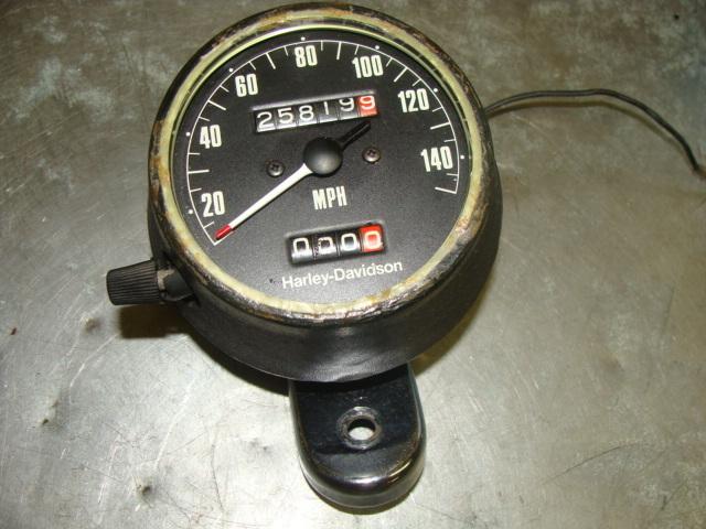 1974 harley sportster ironhead 1000 speedometer speedo guage