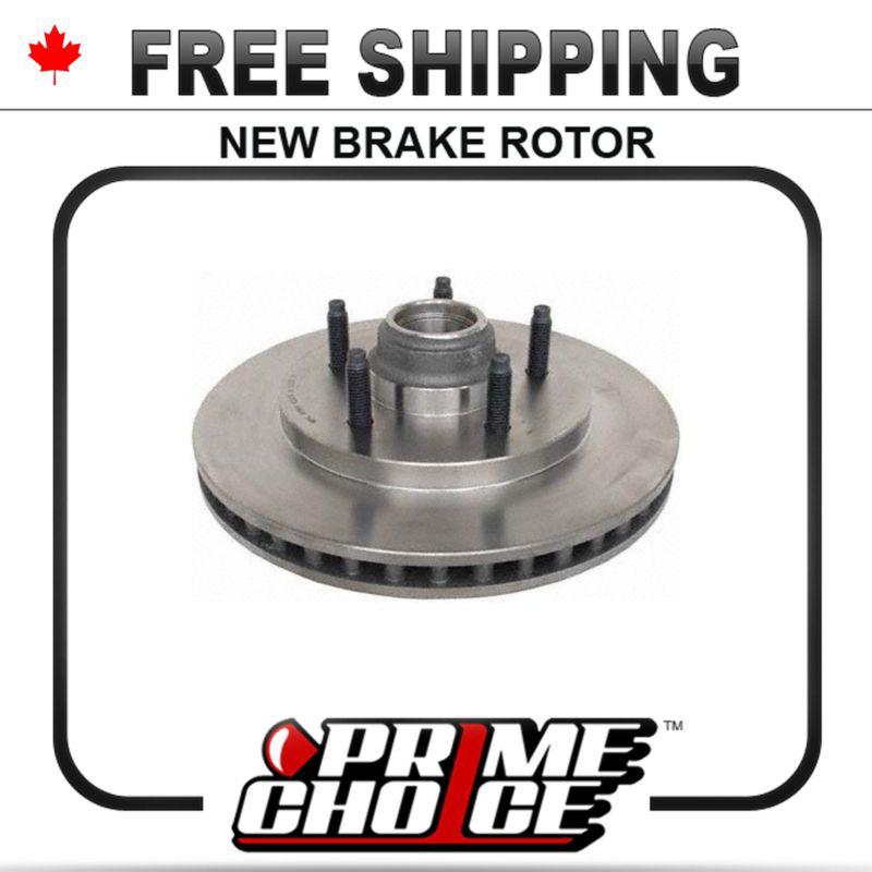 1 premium new disc brake rotor for front fits left driver / right passenger side