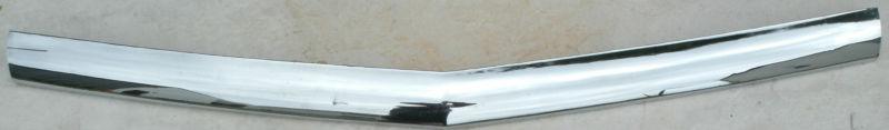 1957 57 chevrolet chevy hood bar center chrome front trim molding original oem 