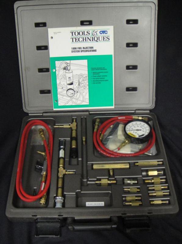Otc spx 6000 fuel injection tester in plastic case~used~no reserve