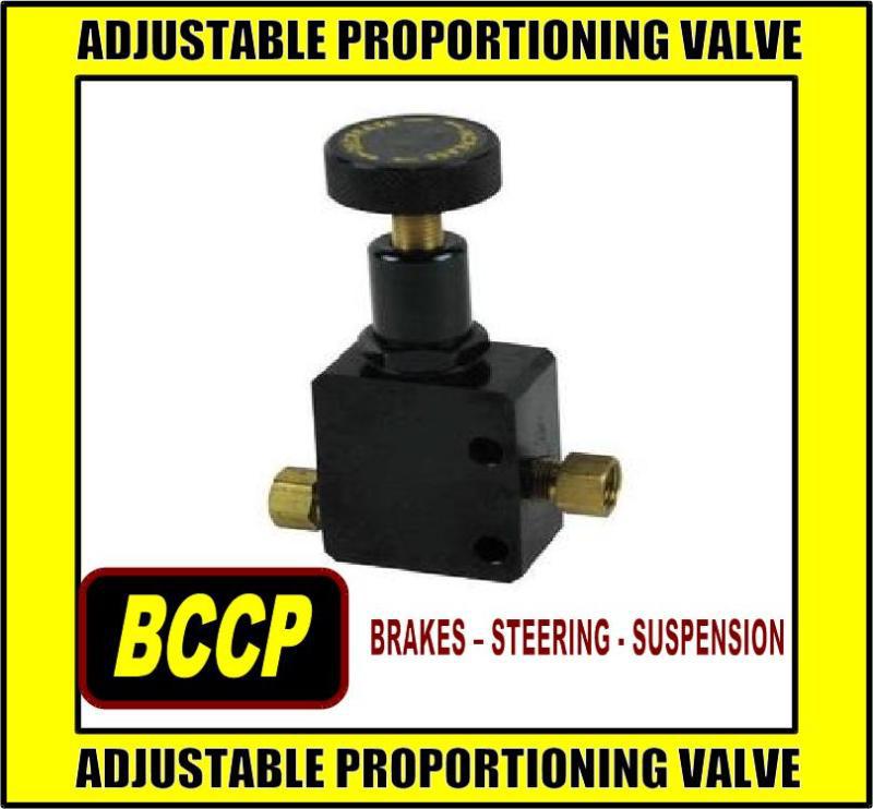 Adjustable proportioning valve | rear brake disc conversion 