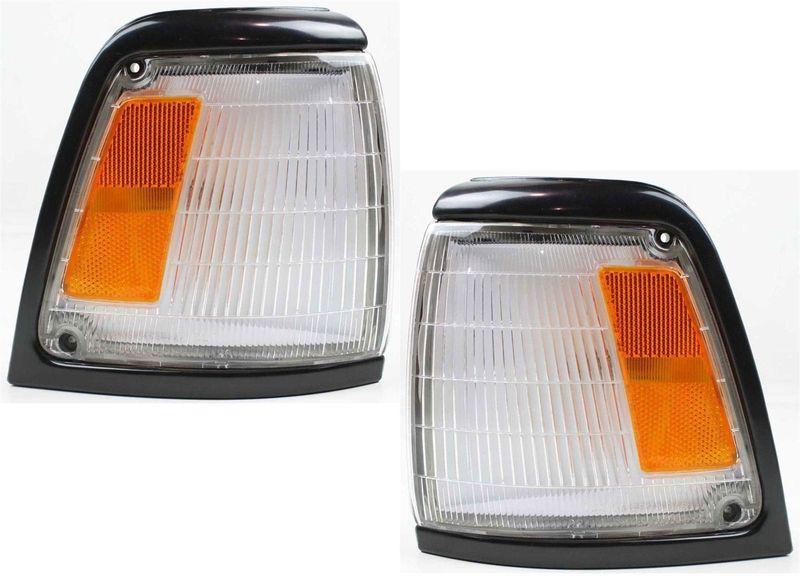 Corner light lamp assembly pair set (driver & passenger side, qty 2)