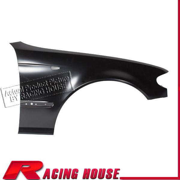 02-05 bmw 325xi 330i part front fender passenger right primered black side new