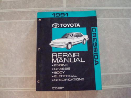 1991 toyota cressida factory workshop shop service repair manual book