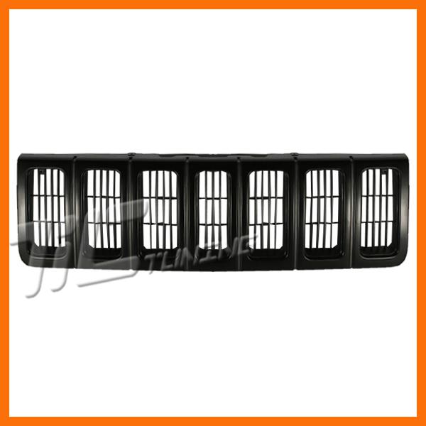 96-98 jeep grand cherokee limited ovris sport front plastic grille front