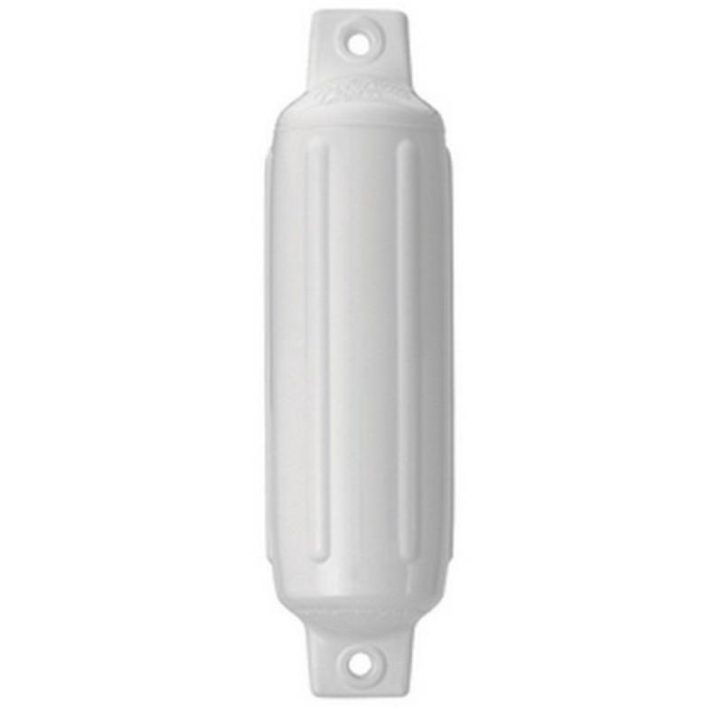 White polyform g-1 marine 3.5" x 13" twin eye fender