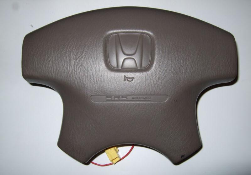 01 02  honda accord  driver side air bag oem brown 4-door sedan 2001 2002