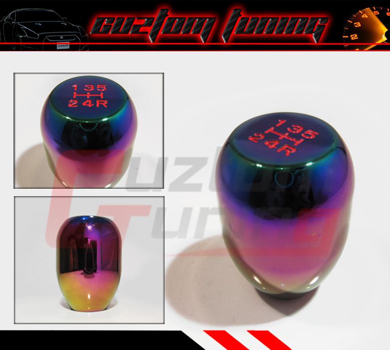 Toyota pickup tundra tacoma neo chrome polished offroad shift gear knob manual