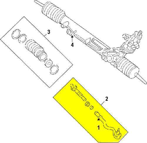 Bmw 32106765235 genuine oem factory original tie rod