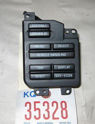 Lincoln 01 continental information display switch 2001