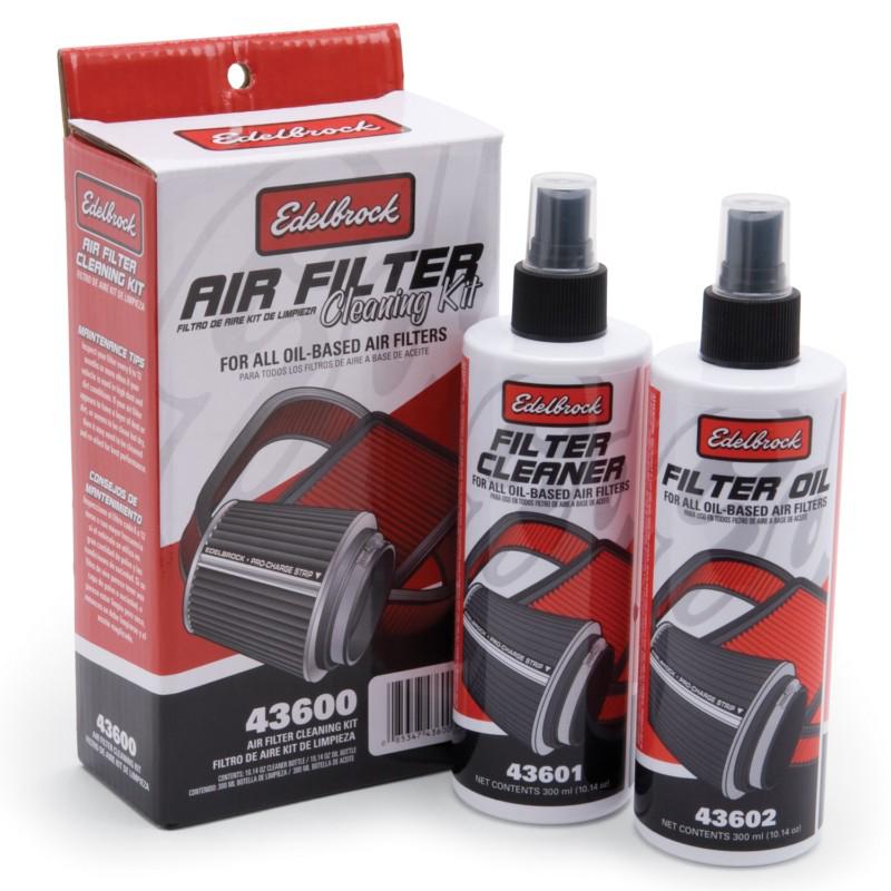 Edelbrock 43600 air filter cleaning kit