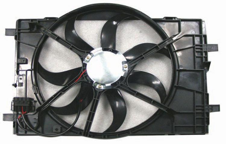 Depo ac condenser radiator cooling fan ford mercury lincoln 2.3l 3.0l