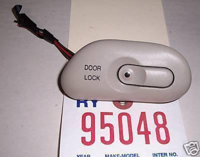 Cadillac 98 catera tan door lock switch right 1998